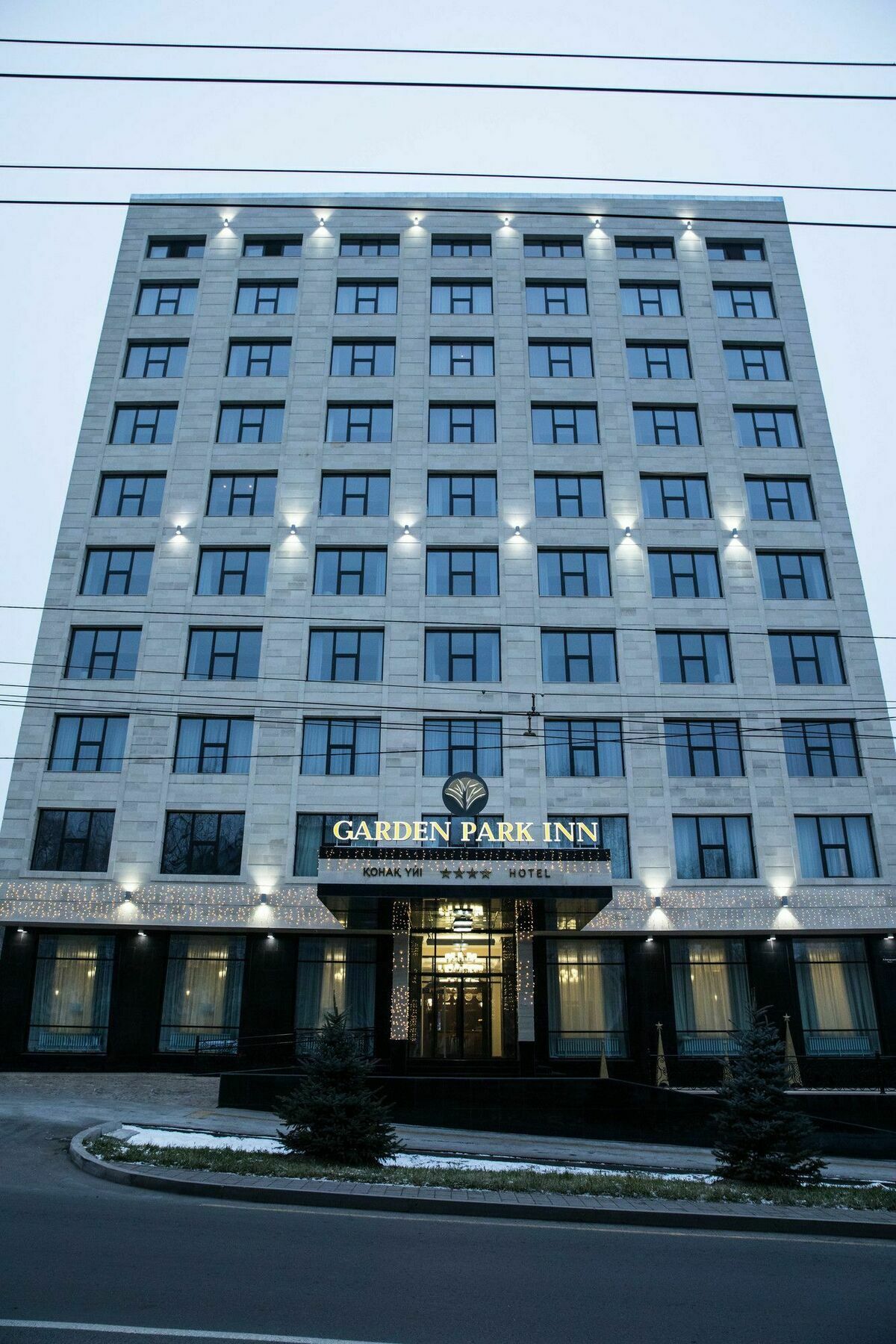 Garden Park Inn Alma-Ata Exteriör bild